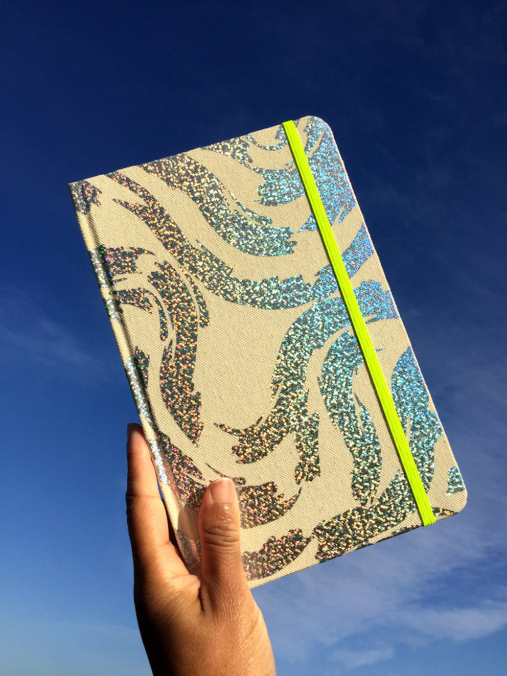 CANVAS SPARKLE NOTEBOOK