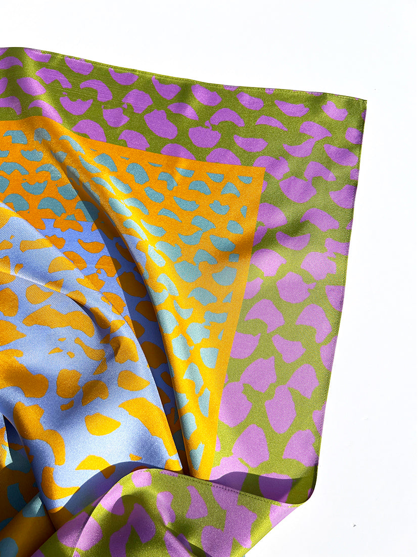SOLI SILK SCARF - DAWN (Square)