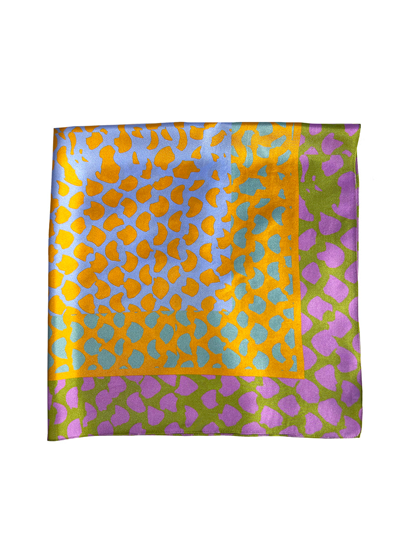 SOLI SILK SCARF - DAWN (Square)