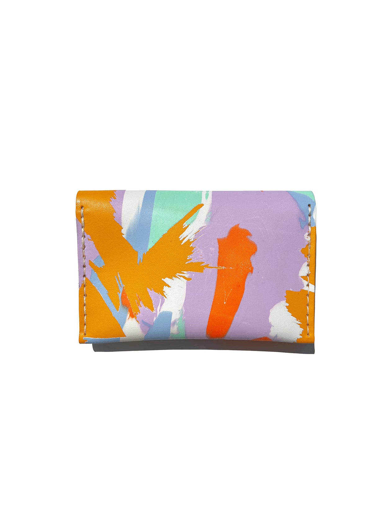 ALVA CARDHOLDER - AMBER (Snap Fastener)