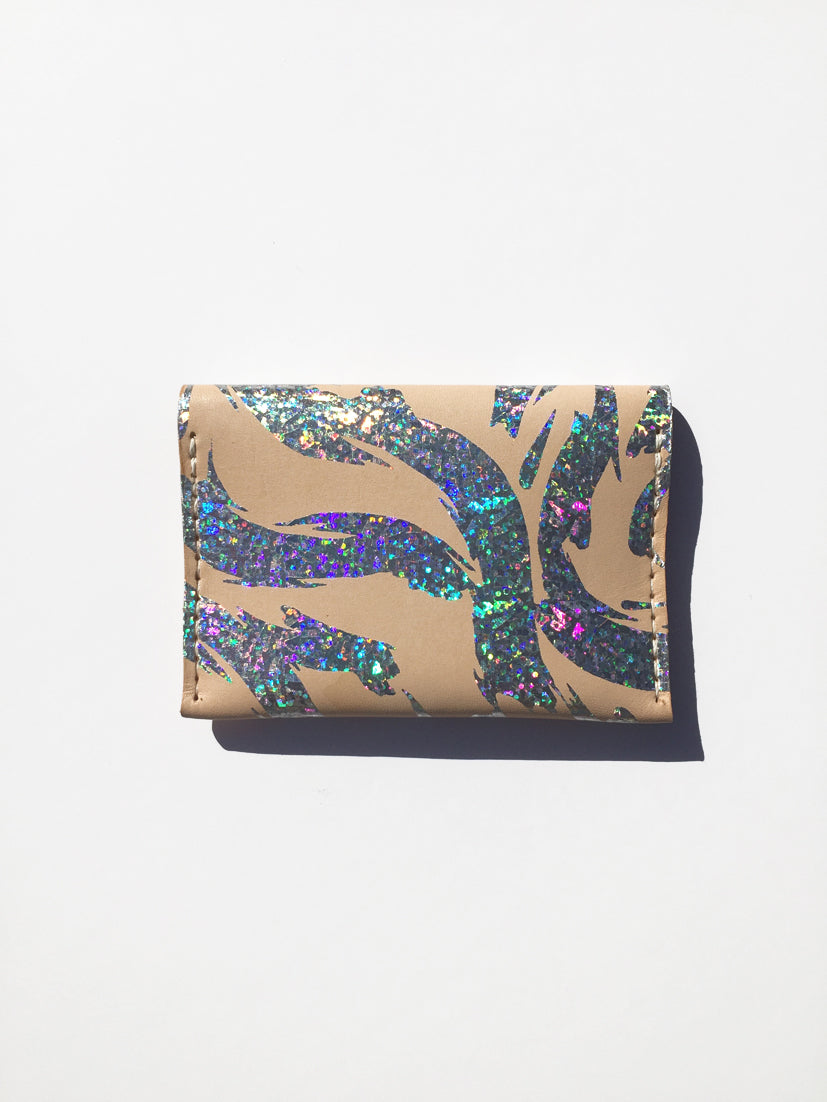 NEW WAVE CARDHOLDER - VEGETABLE TANNED