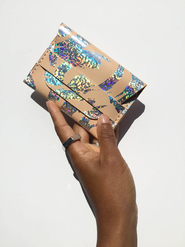 NEW WAVE CARDHOLDER - VEGETABLE TANNED