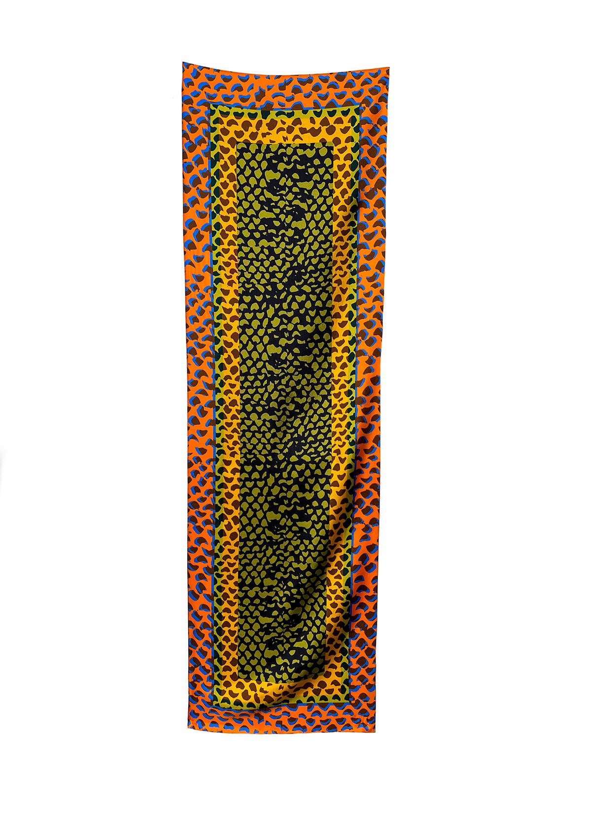 SOLI SILK SCARF - SUNSET (Rectangular)