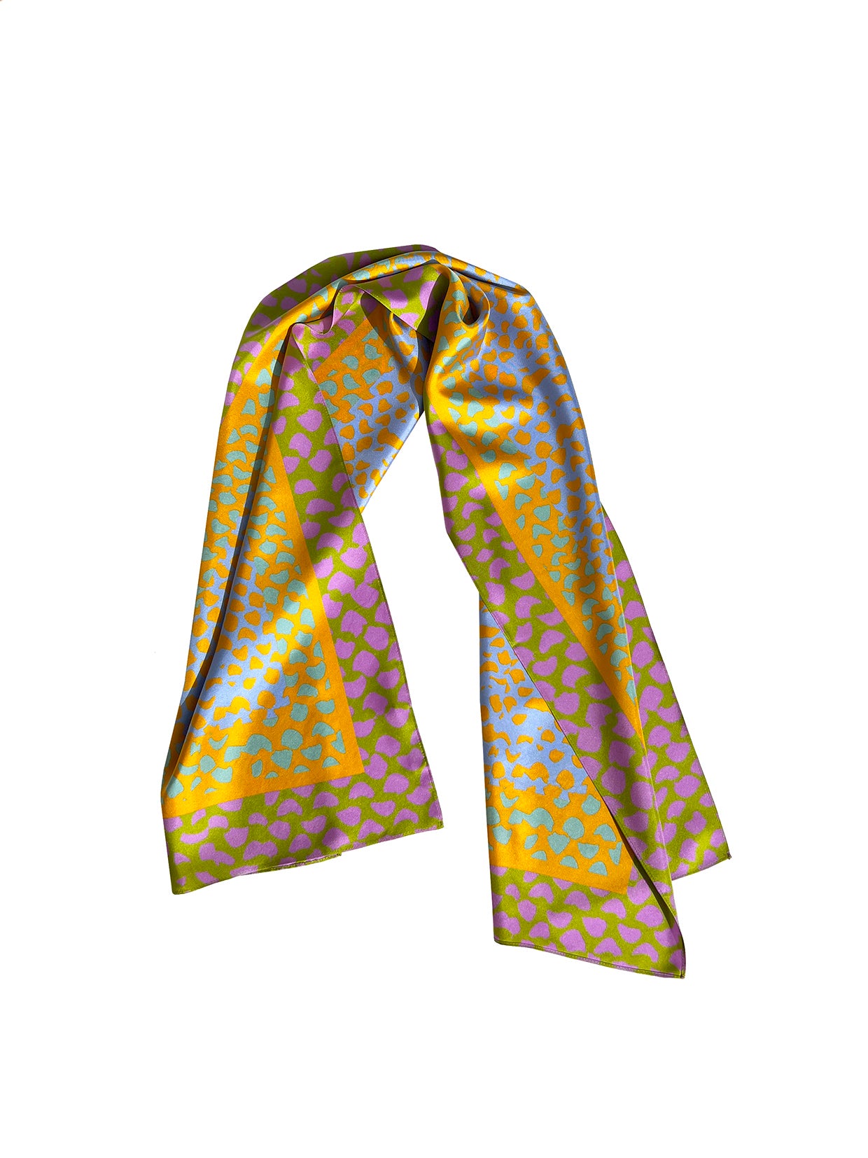 SOLI SILK SCARF - DAWN (Rectangular)