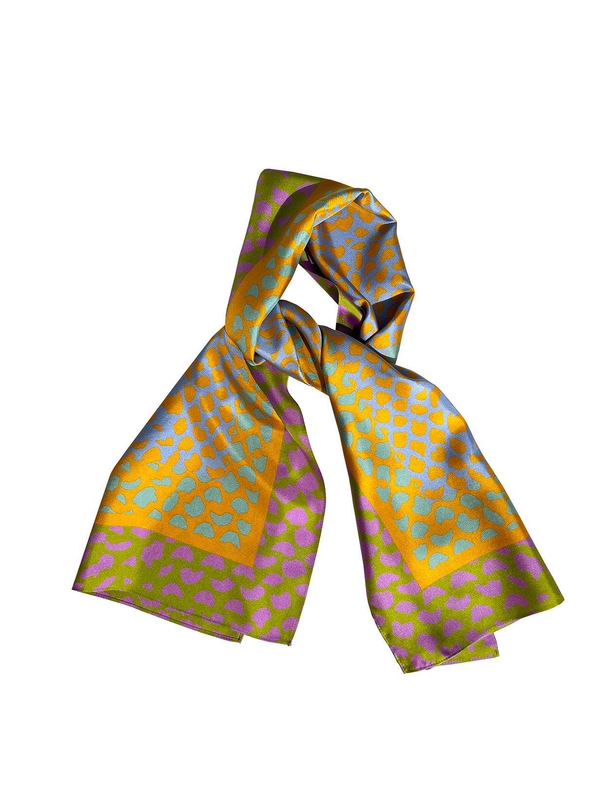 SOLI SILK SCARF - DAWN (Rectangular)