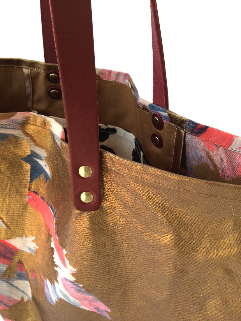 ZURI SCREENPRINT SHOPPER BAG