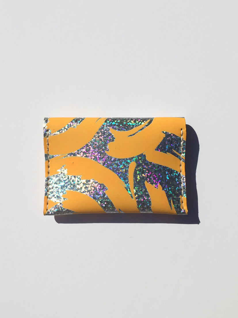 NEW WAVE CARDHOLDER - DISCO ORANGE