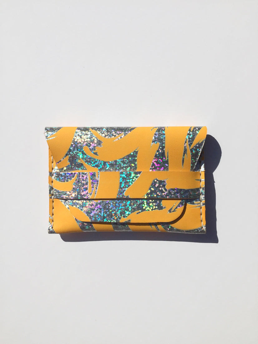 NEW WAVE CARDHOLDER - DISCO ORANGE
