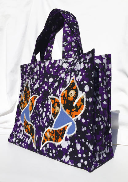 BATIK BOX BAG - DAMSON