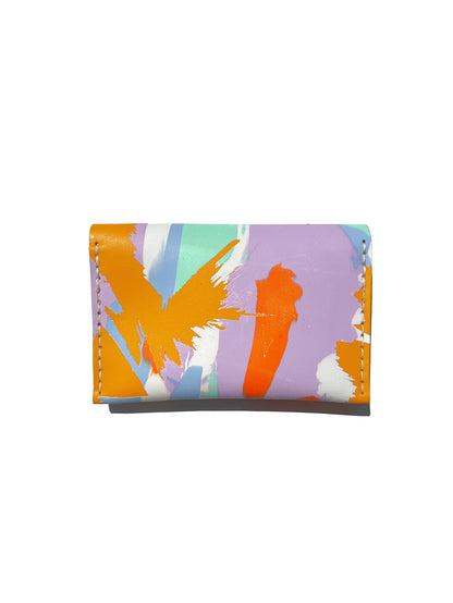 ALVA CARDHOLDER - AMBER (Snap Fastener)