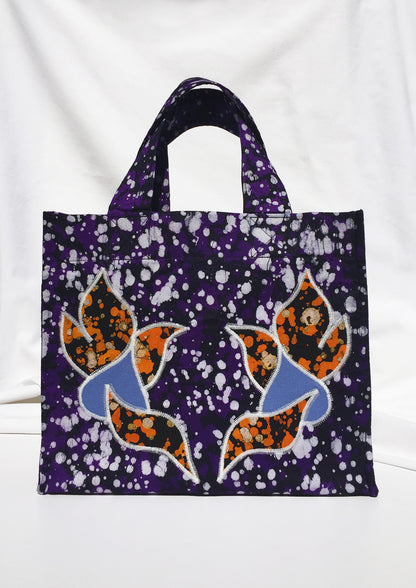 BATIK BOX BAG - DAMSON