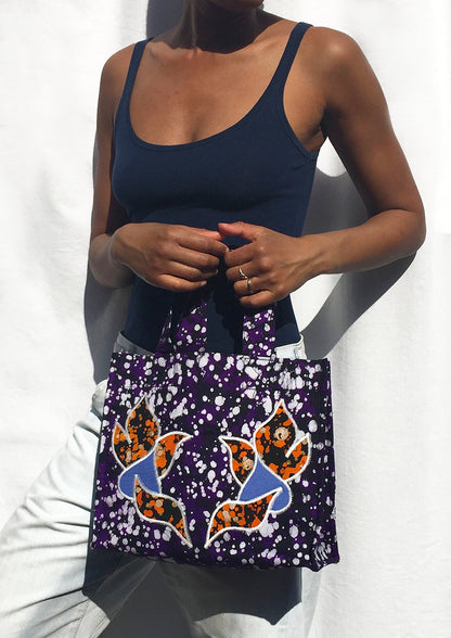 BATIK BOX BAG - DAMSON