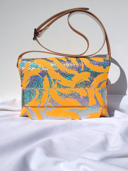 NEW WAVE SHOULDER BAG - DISCO ORANGE - MEDIUM
