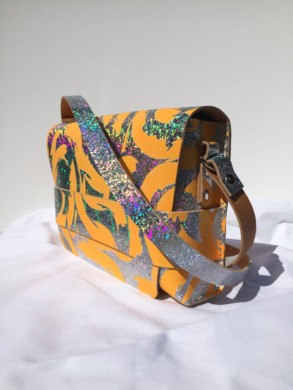 NEW WAVE SHOULDER BAG - DISCO ORANGE - MEDIUM