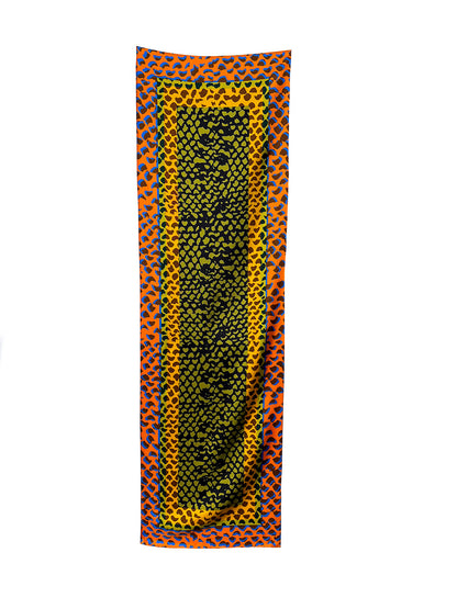 SOLI SILK SCARF - SUNSET (Rectangular)