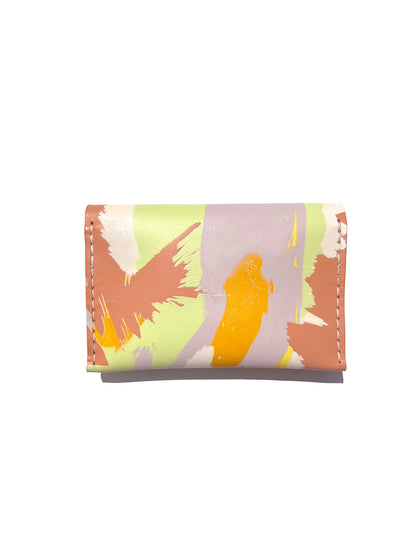 ALVA CARDHOLDER - CORAL (Snap Fastener)