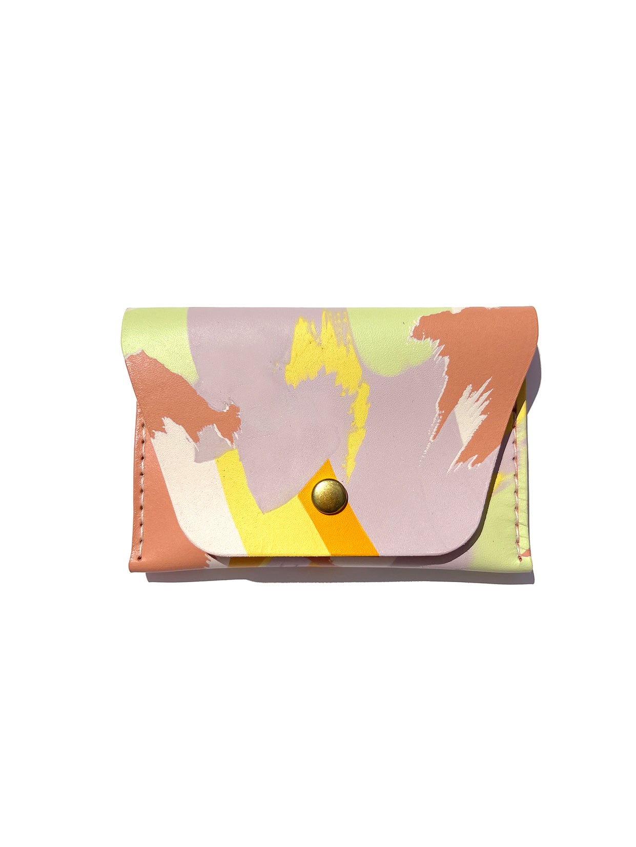 ALVA CARDHOLDER - CORAL (Snap Fastener)