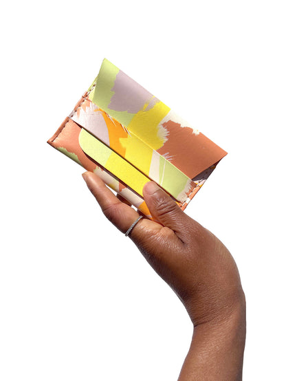 ALVA CARDHOLDER - CORAL